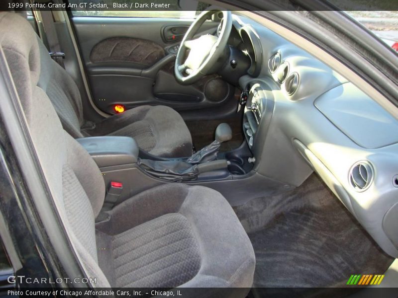 Black / Dark Pewter 1999 Pontiac Grand Am GT Sedan