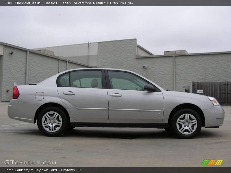 Silverstone Metallic / Titanium Gray 2008 Chevrolet Malibu Classic LS Sedan