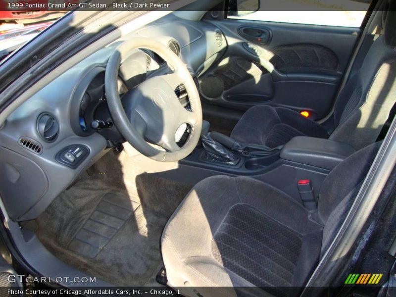 Black / Dark Pewter 1999 Pontiac Grand Am GT Sedan
