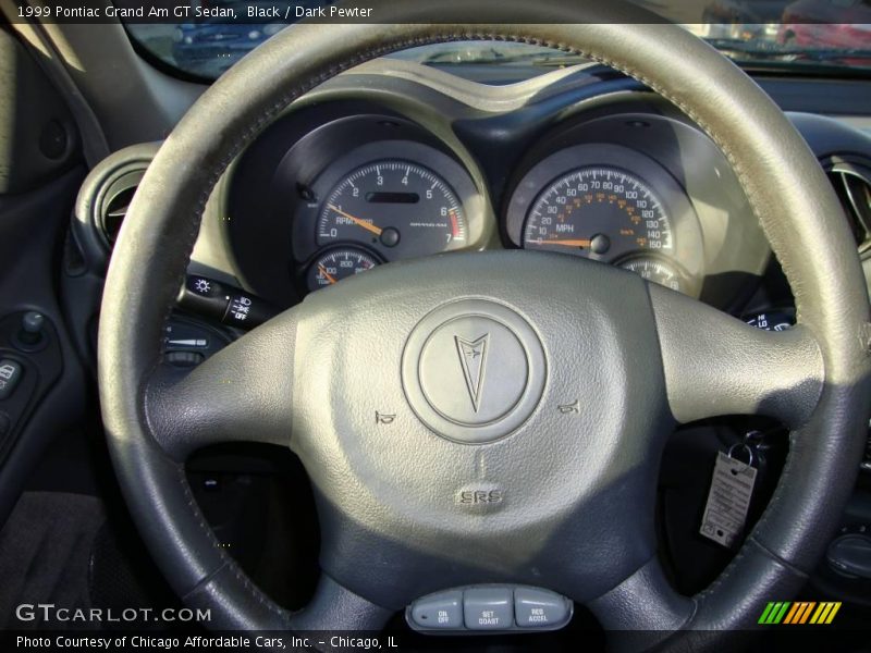 Black / Dark Pewter 1999 Pontiac Grand Am GT Sedan