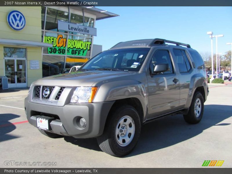 Desert Stone Metallic / Graphite 2007 Nissan Xterra X