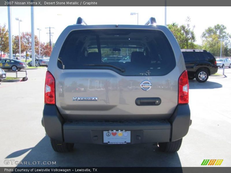 Desert Stone Metallic / Graphite 2007 Nissan Xterra X