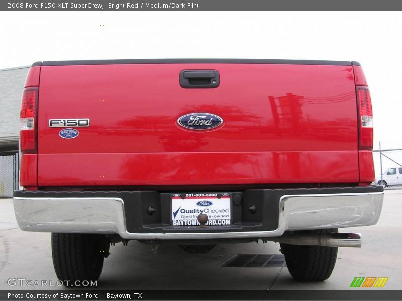 Bright Red / Medium/Dark Flint 2008 Ford F150 XLT SuperCrew