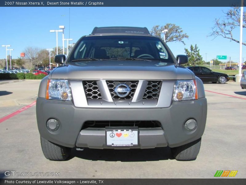 Desert Stone Metallic / Graphite 2007 Nissan Xterra X