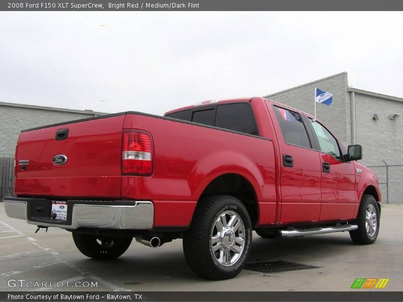 Bright Red / Medium/Dark Flint 2008 Ford F150 XLT SuperCrew