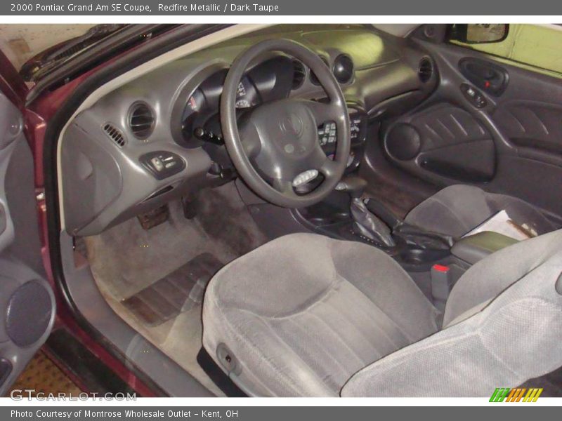Redfire Metallic / Dark Taupe 2000 Pontiac Grand Am SE Coupe