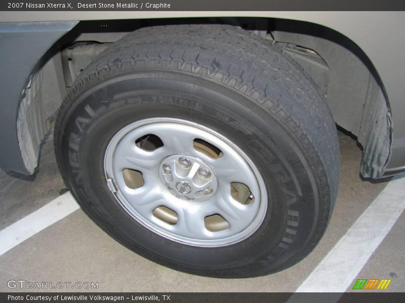 Desert Stone Metallic / Graphite 2007 Nissan Xterra X