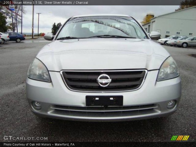 Sheer Silver Metallic / Charcoal 2003 Nissan Altima 3.5 SE