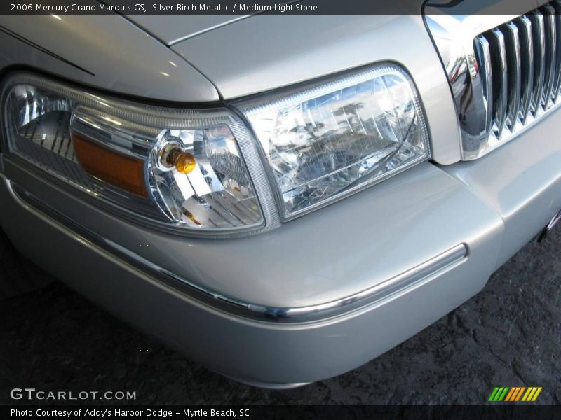 Silver Birch Metallic / Medium Light Stone 2006 Mercury Grand Marquis GS