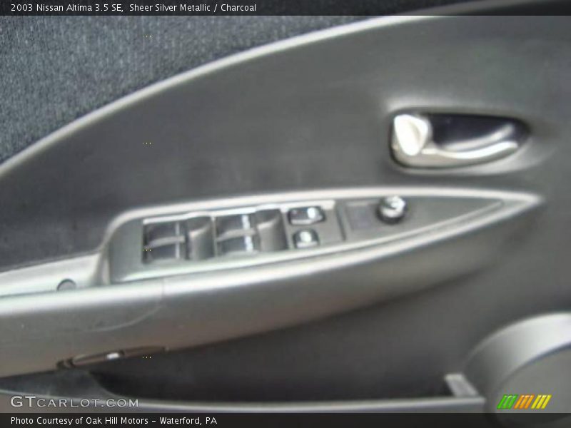 Sheer Silver Metallic / Charcoal 2003 Nissan Altima 3.5 SE