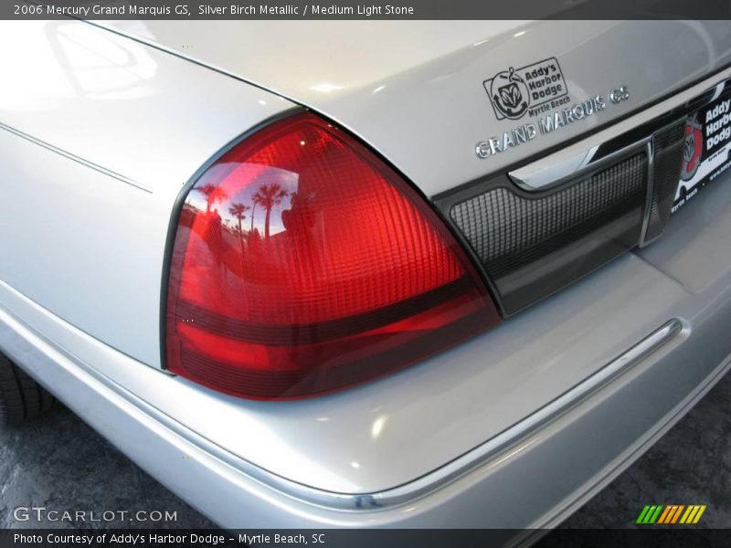 Silver Birch Metallic / Medium Light Stone 2006 Mercury Grand Marquis GS