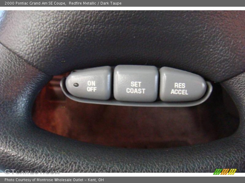 Redfire Metallic / Dark Taupe 2000 Pontiac Grand Am SE Coupe