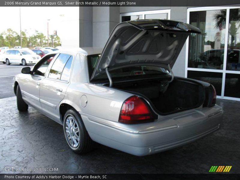 Silver Birch Metallic / Medium Light Stone 2006 Mercury Grand Marquis GS
