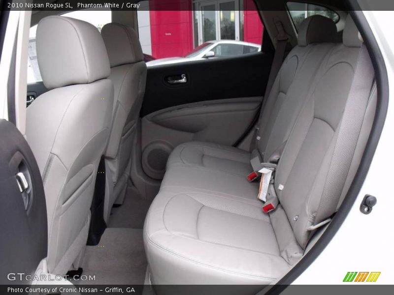 Phantom White / Gray 2010 Nissan Rogue SL