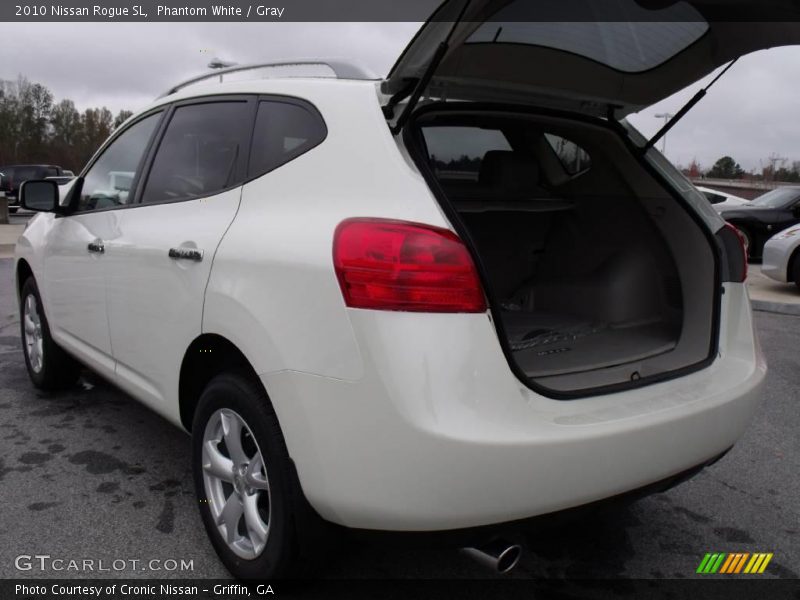 Phantom White / Gray 2010 Nissan Rogue SL