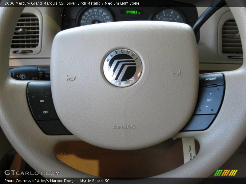 Silver Birch Metallic / Medium Light Stone 2006 Mercury Grand Marquis GS