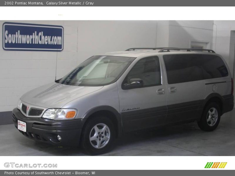Galaxy Silver Metallic / Gray 2002 Pontiac Montana