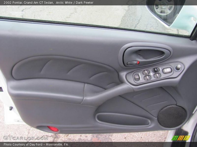 Arctic White / Dark Pewter 2002 Pontiac Grand Am GT Sedan