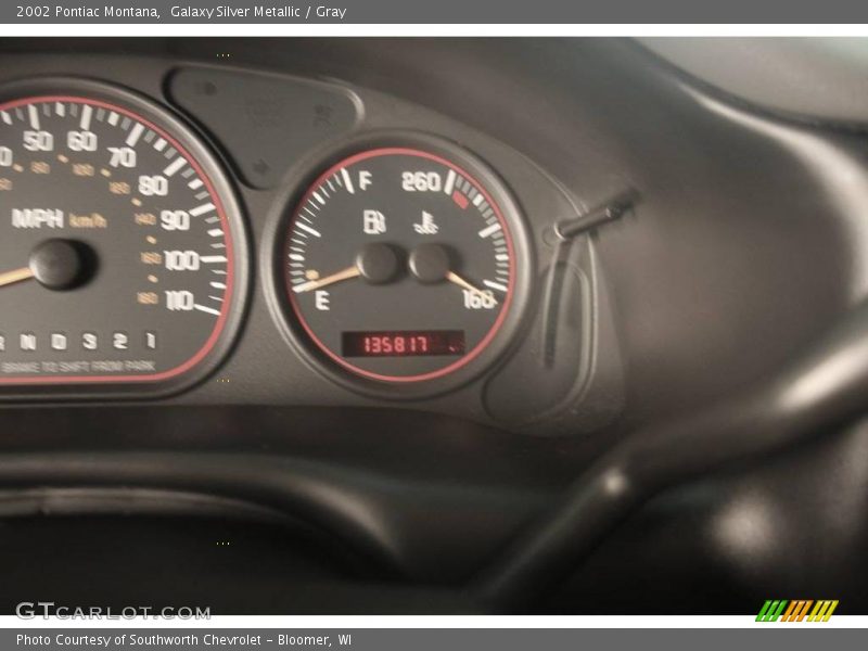 Galaxy Silver Metallic / Gray 2002 Pontiac Montana
