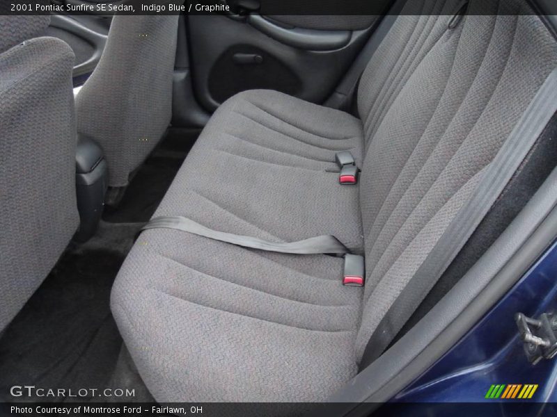 Indigo Blue / Graphite 2001 Pontiac Sunfire SE Sedan