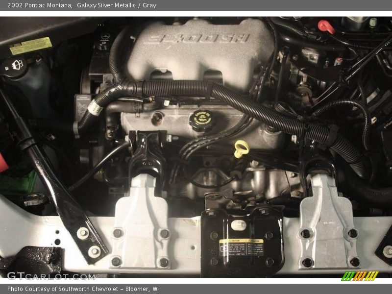Galaxy Silver Metallic / Gray 2002 Pontiac Montana