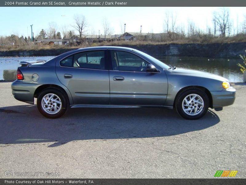 Greystone Metallic / Dark Pewter 2004 Pontiac Grand Am SE Sedan