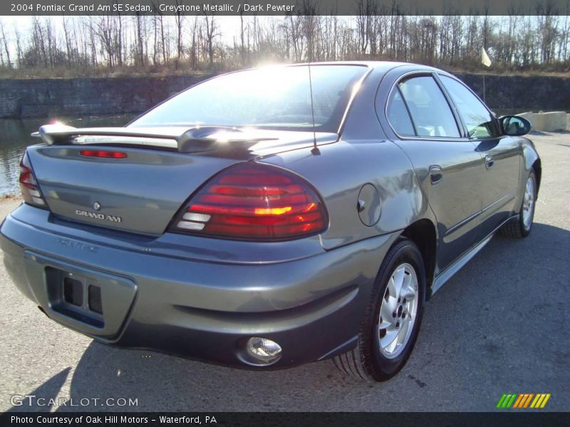 Greystone Metallic / Dark Pewter 2004 Pontiac Grand Am SE Sedan