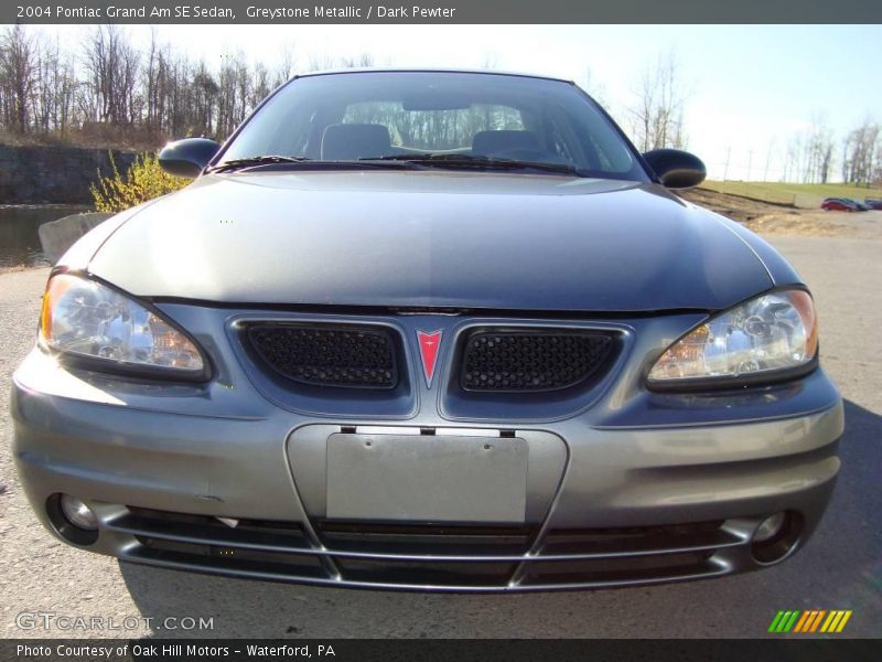 Greystone Metallic / Dark Pewter 2004 Pontiac Grand Am SE Sedan