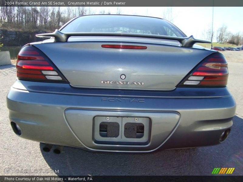 Greystone Metallic / Dark Pewter 2004 Pontiac Grand Am SE Sedan
