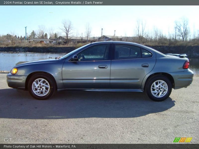 Greystone Metallic / Dark Pewter 2004 Pontiac Grand Am SE Sedan