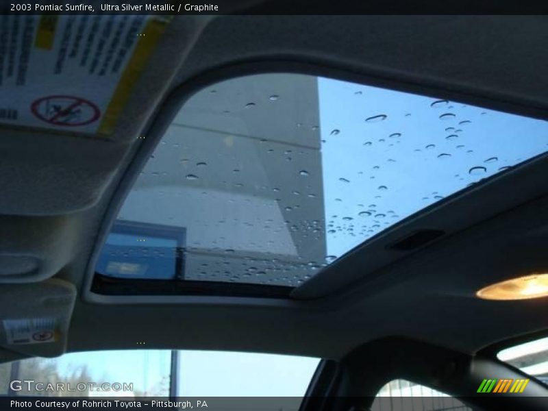 Ultra Silver Metallic / Graphite 2003 Pontiac Sunfire