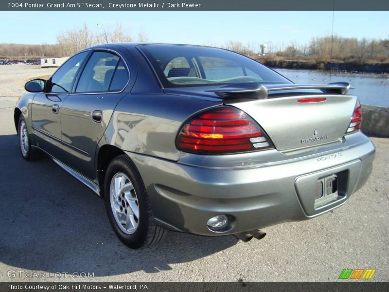 Greystone Metallic / Dark Pewter 2004 Pontiac Grand Am SE Sedan
