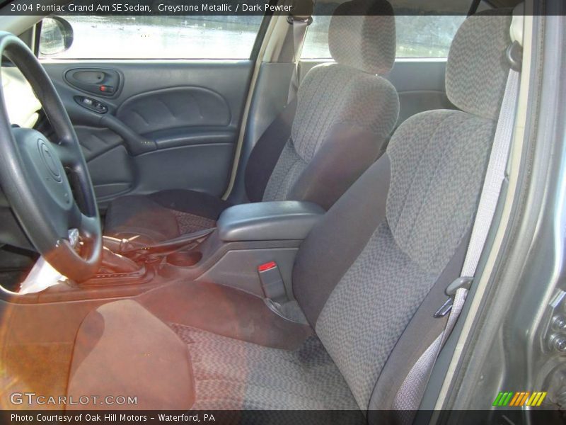 Greystone Metallic / Dark Pewter 2004 Pontiac Grand Am SE Sedan