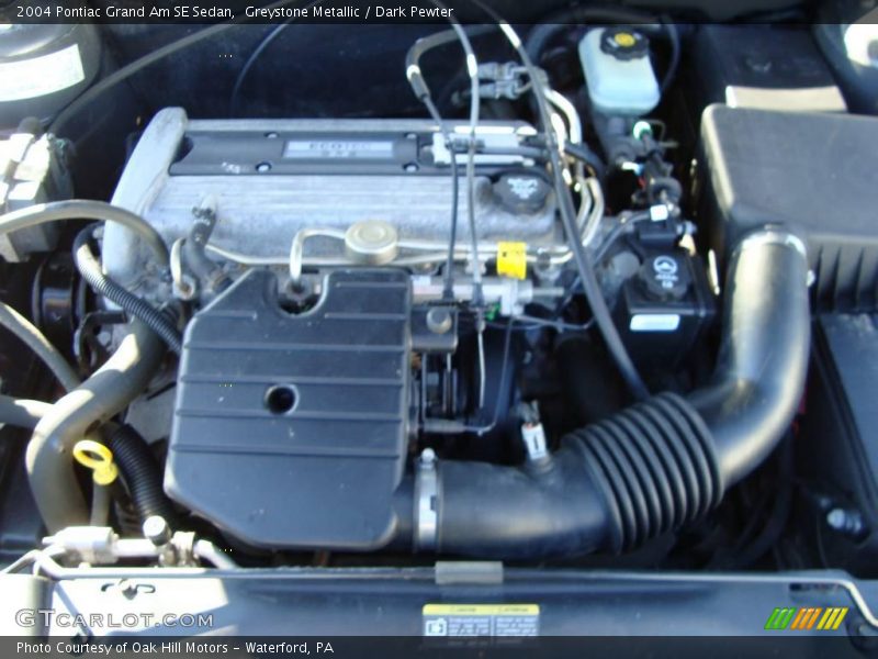 Greystone Metallic / Dark Pewter 2004 Pontiac Grand Am SE Sedan
