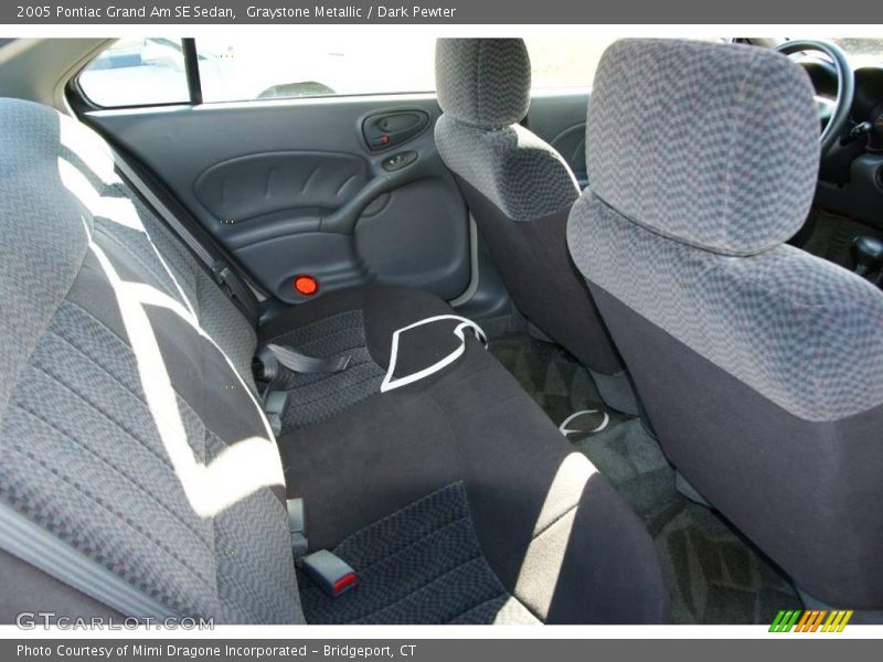 Graystone Metallic / Dark Pewter 2005 Pontiac Grand Am SE Sedan