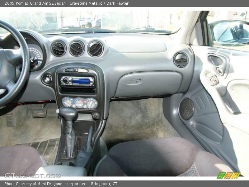 Graystone Metallic / Dark Pewter 2005 Pontiac Grand Am SE Sedan