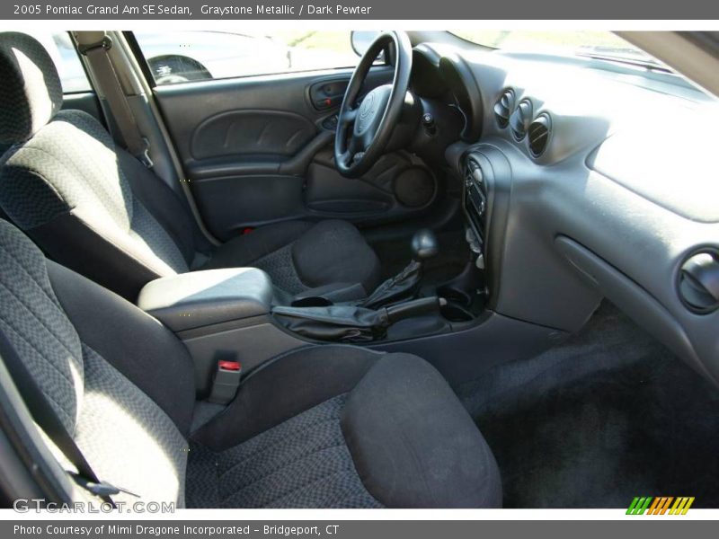 Graystone Metallic / Dark Pewter 2005 Pontiac Grand Am SE Sedan