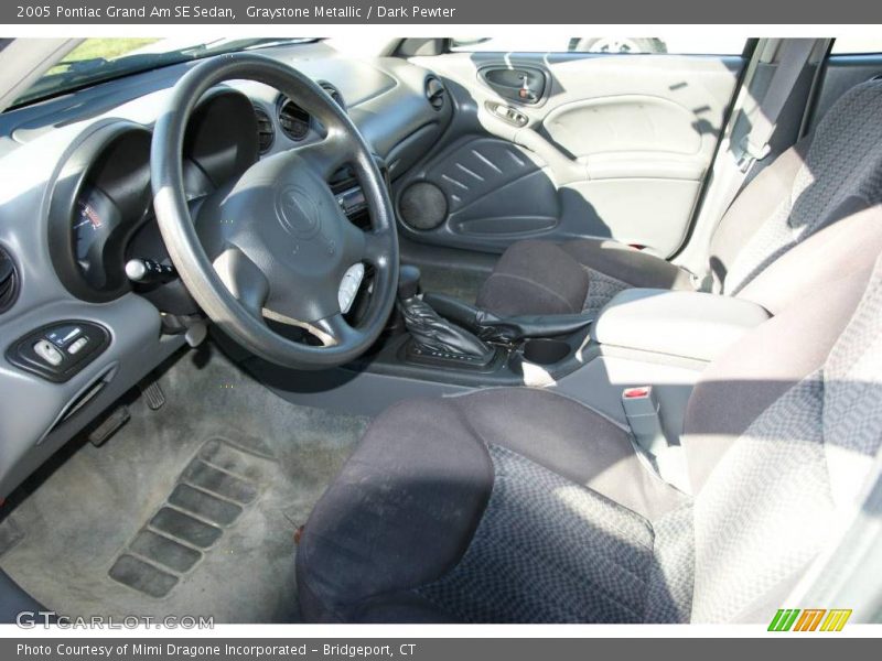 Graystone Metallic / Dark Pewter 2005 Pontiac Grand Am SE Sedan