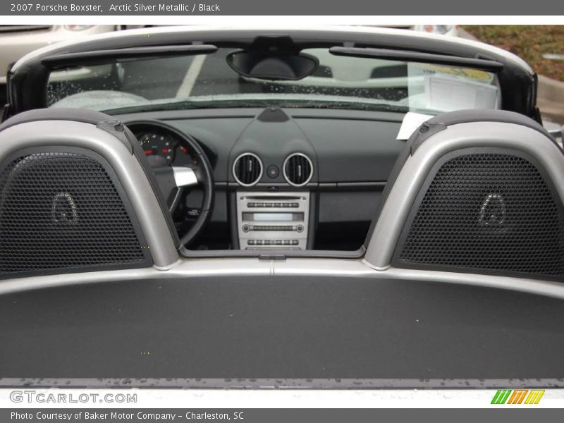 Arctic Silver Metallic / Black 2007 Porsche Boxster