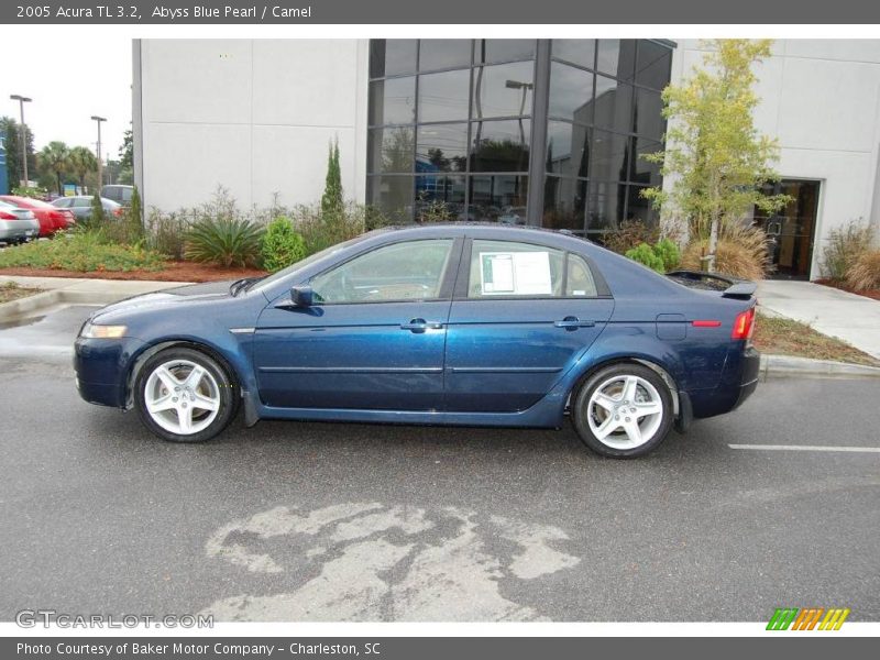 Abyss Blue Pearl / Camel 2005 Acura TL 3.2
