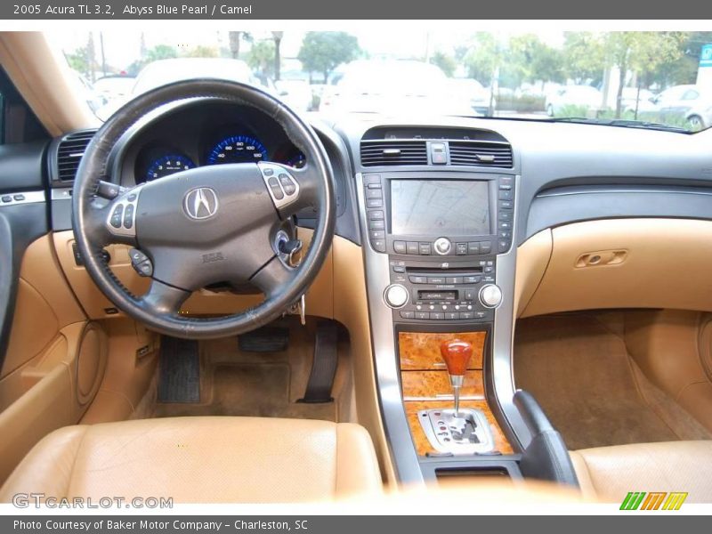 Abyss Blue Pearl / Camel 2005 Acura TL 3.2