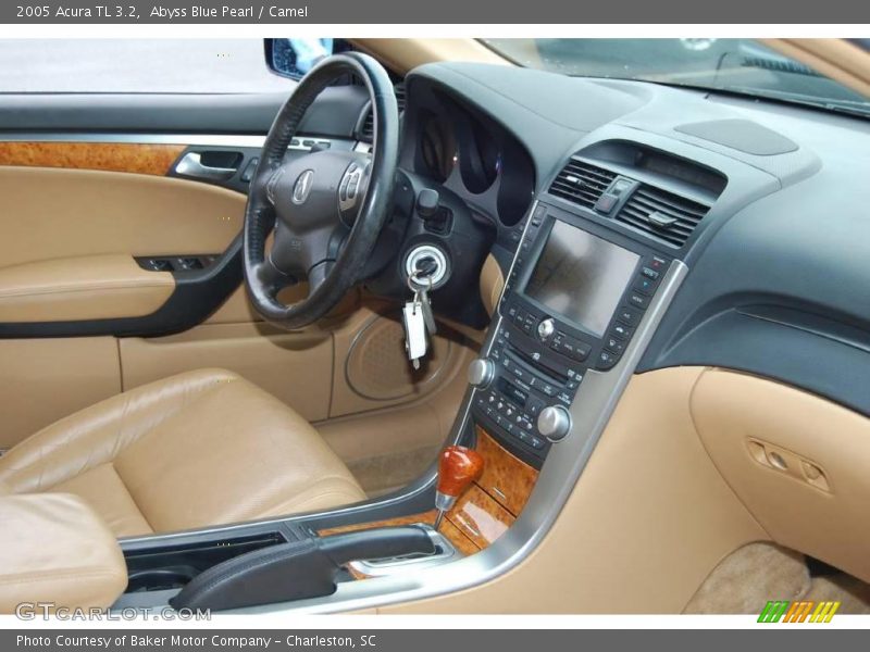 Abyss Blue Pearl / Camel 2005 Acura TL 3.2