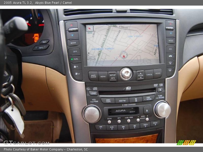 Abyss Blue Pearl / Camel 2005 Acura TL 3.2