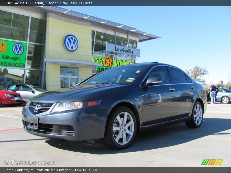 Carbon Gray Pearl / Quartz 2005 Acura TSX Sedan