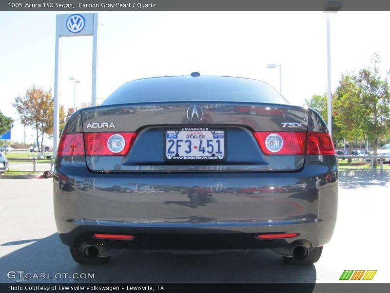 Carbon Gray Pearl / Quartz 2005 Acura TSX Sedan