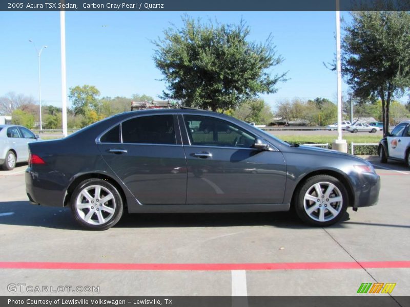 Carbon Gray Pearl / Quartz 2005 Acura TSX Sedan