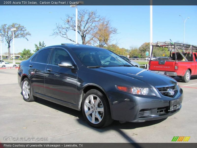 Carbon Gray Pearl / Quartz 2005 Acura TSX Sedan