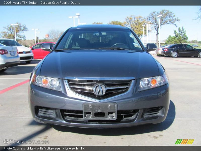 Carbon Gray Pearl / Quartz 2005 Acura TSX Sedan