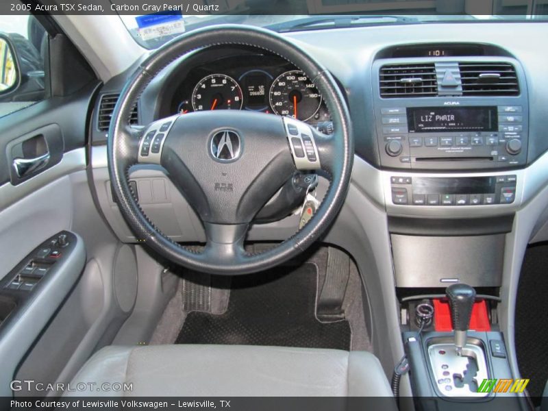 Carbon Gray Pearl / Quartz 2005 Acura TSX Sedan