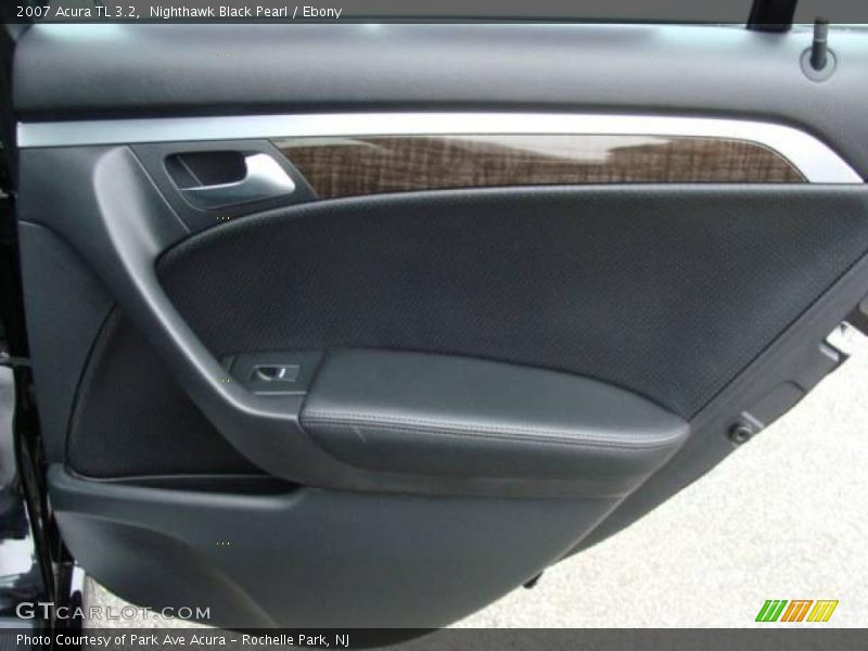 Nighthawk Black Pearl / Ebony 2007 Acura TL 3.2